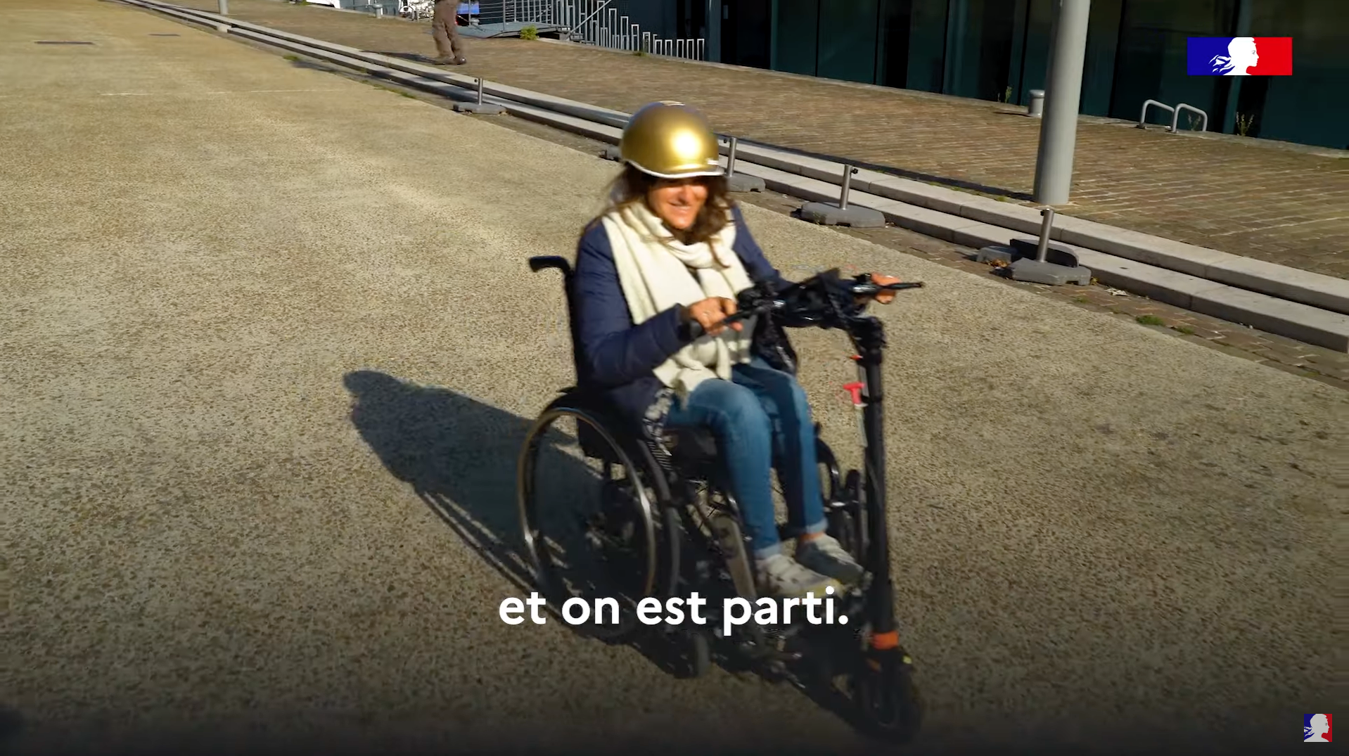 Gouvernement : « GlobeTrotter », le pari gagnant de clipser une trottinette à un fauteuil roulant